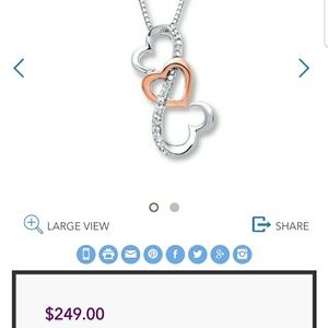 Brand new Kay Jewelers diamond necklace
